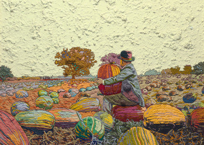 Fig. 2 – A Field Of Pumpkins Grown For Seed: Translation #11