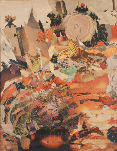 Jess Collins paste-up Blasted Beauty